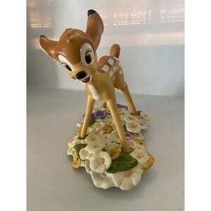 WDCC Walt Disney Classics Collection Bambi Purty Flower with COA & Box